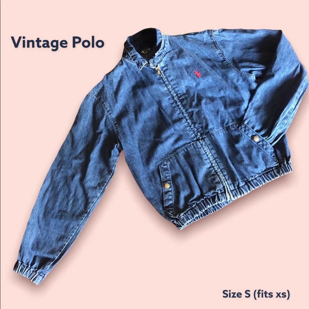 Vintage POLO jean jacket